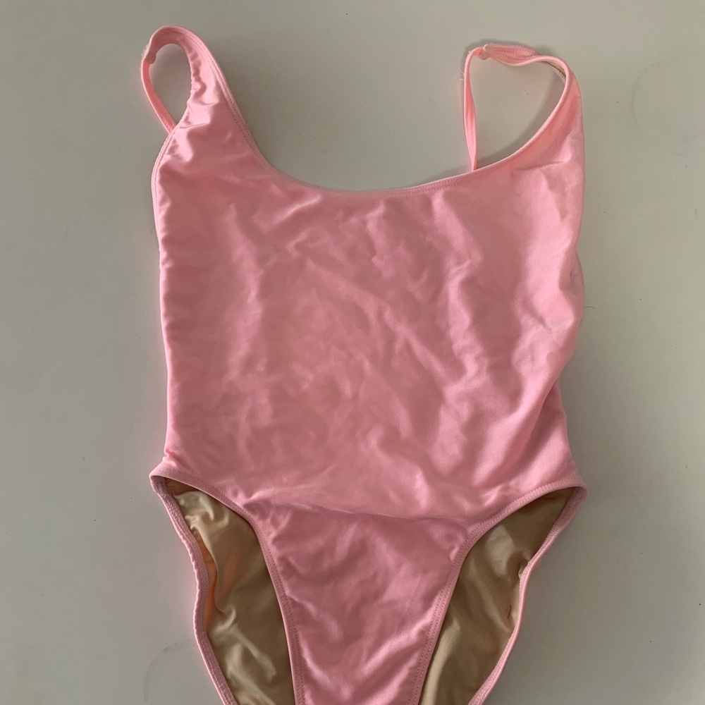 American Apparel High-leg One Piece Swim, size S